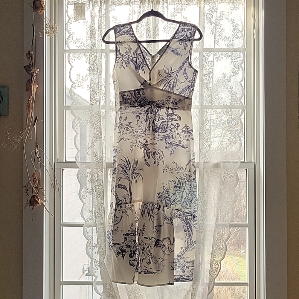 Toile Midi Dress